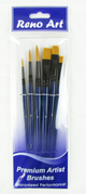 106-6 Golden Synthetic Brush 106, 6Pc Set