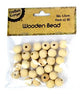 15MM WOODEN BEAD 30PCS