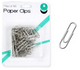2.8CM PAPER CLIPS PK100 2.6CM