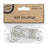 25MM KEY RINGS PACK of 12