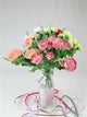 30cm 9 Head Flower