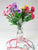 35cm 9 Head Color Flower