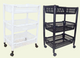 3 Layer Plastic Rack 46.8 x 31 x 70cm