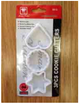 3pcs Cookie Cutters