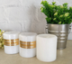 6.8x7.3cm White Coconut Lime & Verbena Cracking Candle