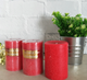 6.8x9.8cm Red Spiced Pomegranate Cracking Candle