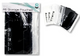 A5 STORAGE POUCHES - BLK & WHT PK8