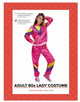 ADULT 80S LADY TRACK SUIT COSTUME