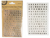 ALPHABET &NUMB CLEAR STAMP SET