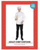 Adult Chef Jacket & Hat Costume