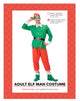 Adult Elf Man Costume