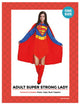 Adult Super Strong Lady Costume