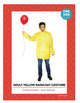 Adult Yellow Raincoat Costume