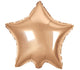 BALLOON FOIL 45CM STAR ROSEGOLD