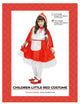 Children Little Red Riding Hood Costume