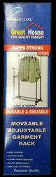 Double Garment Rack W84 x D43 x 94-168H cm