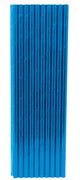 FSC MIX STRAW FOIL 20PK BLUE