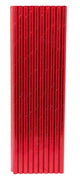 FSC MIX STRAW FOIL 20PK RED