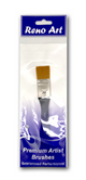 Flat thin synthetic brush 25mm