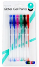 GLITTER GEL PENS 6 Colour