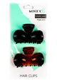 HAIR CLIPS 2PC 6.4CM