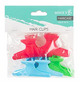 HAIR CLIPS 5PC 8X4.5CM