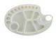 Large Oval Plastic Palette, 30.5cm x 21cm