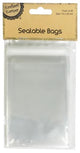 PACK-60 SEALABLE CLEAR BAG 7.9X10.4CM