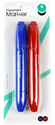 PERMANENT MARKER RED & BLUE