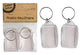 PLA RECTANGLE KEY 2 CHAINS