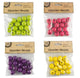 POLKA DOT WOODEN 2CM BEADS 16