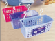 Plastic Baskets In Colors 28 x 15.5 x 14.2cm