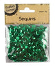 SEQUIN 20G GREEN ROUND LASER