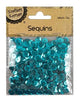 SEQUIN 20G LBLUE ROUND LASER