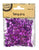 SEQUIN 20G PURPLE ROUND LASER