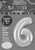 Silver "6" Numeral Foil Balloon 86cm (34")