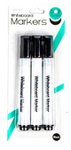 WHITEBOARD MARKERS 3 BLACK
