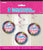 Wild Birthday 3 Hanging Swirl Decorations 90cm L (36")