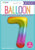 Rainbow "7" Numeral Foil Balloon 86cm (34")